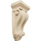 Ekena Millwork 5"W x 3 1/4"D x 9 1/2"H Cole Pilaster Wood Corbel, Rubberwood CORW05X03X09CORW - alternate 1